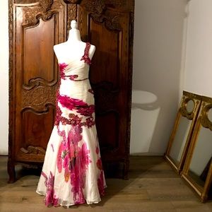 Flower Gown Prom